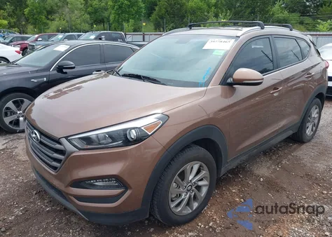 2016 Hyundai Tucson Eco from USA, damaged, VIN KM8J33A28GU144908